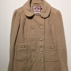 Gently Worn Juicy Couture Peacoat Size Medium